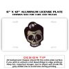 6 X 12 Full Size Aluminum License Plate for Cars and Trucks  Thumbnail