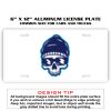 6 X 12 Full Size Aluminum License Plate for Cars and Trucks  Thumbnail