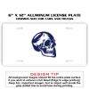 6 X 12 Full Size Aluminum License Plate for Cars and Trucks  Thumbnail