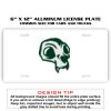 6 X 12 Full Size Aluminum License Plate for Cars and Trucks  Thumbnail