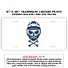 6 X 12 Full Size Aluminum License Plate for Cars and Trucks  Thumbnail