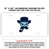 6 X 12 Full Size Aluminum License Plate for Cars and Trucks  Thumbnail