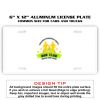6 X 12 Full Size Aluminum License Plate for Cars and Trucks  Thumbnail
