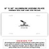 6 X 12 Full Size Aluminum License Plate for Cars and Trucks  Thumbnail