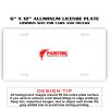 6 X 12 Full Size Aluminum License Plate for Cars and Trucks  Thumbnail