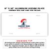 6 X 12 Full Size Aluminum License Plate for Cars and Trucks  Thumbnail