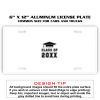 6 X 12 Full Size Aluminum License Plate for Cars and Trucks  Thumbnail