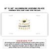 6 X 12 Full Size Aluminum License Plate for Cars and Trucks  Thumbnail