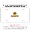 6 X 12 Full Size Aluminum License Plate for Cars and Trucks  Thumbnail