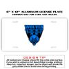 6 X 12 Full Size Aluminum License Plate for Cars and Trucks  Thumbnail