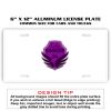 6 X 12 Full Size Aluminum License Plate for Cars and Trucks  Thumbnail
