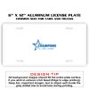 6 X 12 Full Size Aluminum License Plate for Cars and Trucks  Thumbnail