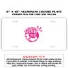 6 X 12 Full Size Aluminum License Plate for Cars and Trucks  Thumbnail