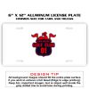 6 X 12 Full Size Aluminum License Plate for Cars and Trucks  Thumbnail