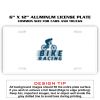6 X 12 Full Size Aluminum License Plate for Cars and Trucks  Thumbnail