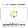 6 X 12 Full Size Aluminum License Plate for Cars and Trucks  Thumbnail