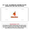6 X 12 Full Size Aluminum License Plate for Cars and Trucks  Thumbnail