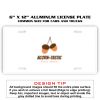6 X 12 Full Size Aluminum License Plate for Cars and Trucks  Thumbnail