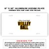 6 X 12 Full Size Aluminum License Plate for Cars and Trucks  Thumbnail