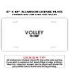 6 X 12 Full Size Aluminum License Plate for Cars and Trucks  Thumbnail