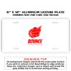 6 X 12 Full Size Aluminum License Plate for Cars and Trucks  Thumbnail