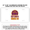 6 X 12 Full Size Aluminum License Plate for Cars and Trucks  Thumbnail