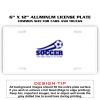 6 X 12 Full Size Aluminum License Plate for Cars and Trucks  Thumbnail