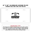 6 X 12 Full Size Aluminum License Plate for Cars and Trucks  Thumbnail