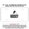 6 X 12 Full Size Aluminum License Plate for Cars and Trucks  Thumbnail