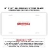6 X 12 Full Size Aluminum License Plate for Cars and Trucks  Thumbnail