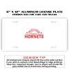 6 X 12 Full Size Aluminum License Plate for Cars and Trucks  Thumbnail
