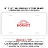 6 X 12 Full Size Aluminum License Plate for Cars and Trucks  Thumbnail