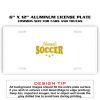 6 X 12 Full Size Aluminum License Plate for Cars and Trucks  Thumbnail