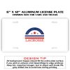 6 X 12 Full Size Aluminum License Plate for Cars and Trucks  Thumbnail