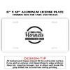 6 X 12 Full Size Aluminum License Plate for Cars and Trucks  Thumbnail