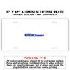 6 X 12 Full Size Aluminum License Plate for Cars and Trucks  Thumbnail