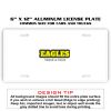 6 X 12 Full Size Aluminum License Plate for Cars and Trucks  Thumbnail