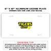 6 X 12 Full Size Aluminum License Plate for Cars and Trucks  Thumbnail