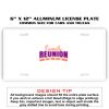 6 X 12 Full Size Aluminum License Plate for Cars and Trucks  Thumbnail