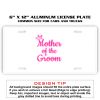 6 X 12 Full Size Aluminum License Plate for Cars and Trucks  Thumbnail