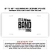 6 X 12 Full Size Aluminum License Plate for Cars and Trucks  Thumbnail
