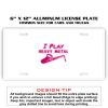 6 X 12 Full Size Aluminum License Plate for Cars and Trucks  Thumbnail