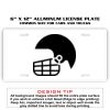 6 X 12 Full Size Aluminum License Plate for Cars and Trucks  Thumbnail