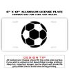 6 X 12 Full Size Aluminum License Plate for Cars and Trucks  Thumbnail