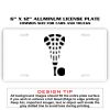 6 X 12 Full Size Aluminum License Plate for Cars and Trucks  Thumbnail