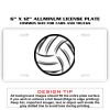 6 X 12 Full Size Aluminum License Plate for Cars and Trucks  Thumbnail