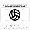 6 X 12 Full Size Aluminum License Plate for Cars and Trucks  Thumbnail