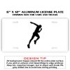 6 X 12 Full Size Aluminum License Plate for Cars and Trucks  Thumbnail