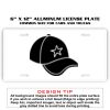 6 X 12 Full Size Aluminum License Plate for Cars and Trucks  Thumbnail