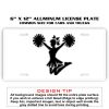 6 X 12 Full Size Aluminum License Plate for Cars and Trucks  Thumbnail